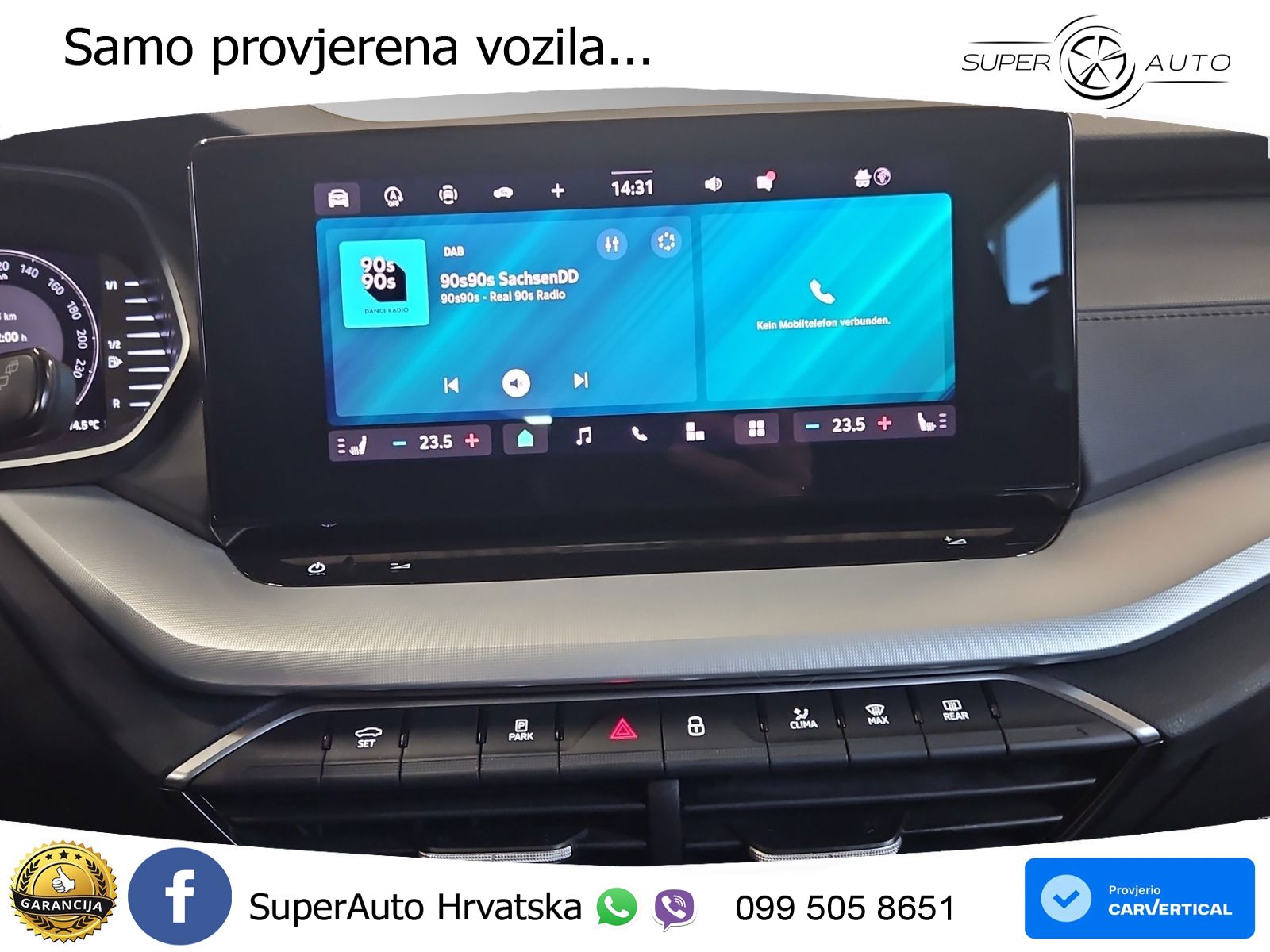Škoda Octavia Combi 2.0 TDI (150 KS) DSG Selection LED+GR SJED+ACC