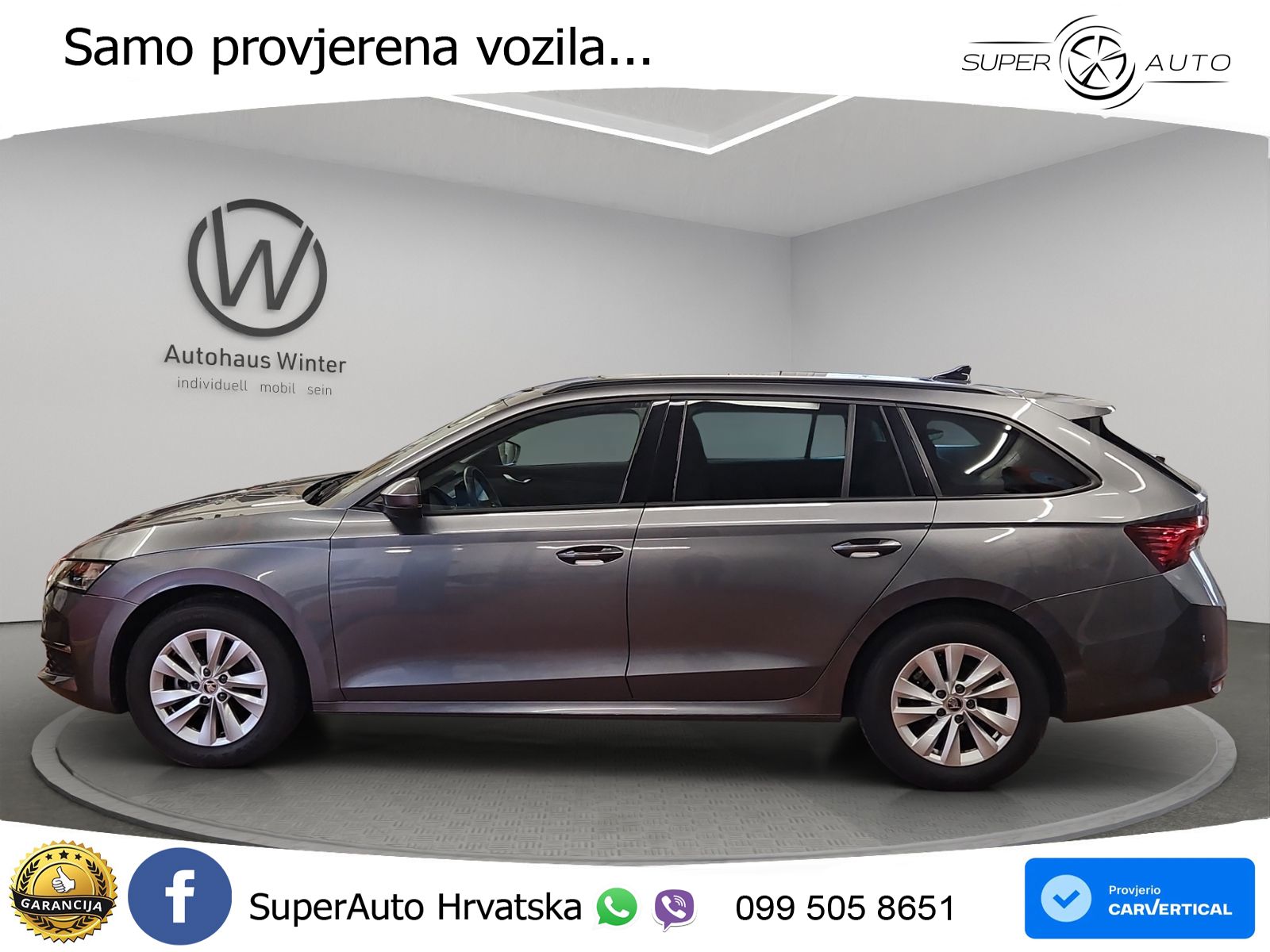 Škoda Octavia Combi 2.0 TDI (150 KS) DSG Selection LED+GR SJED+ACC