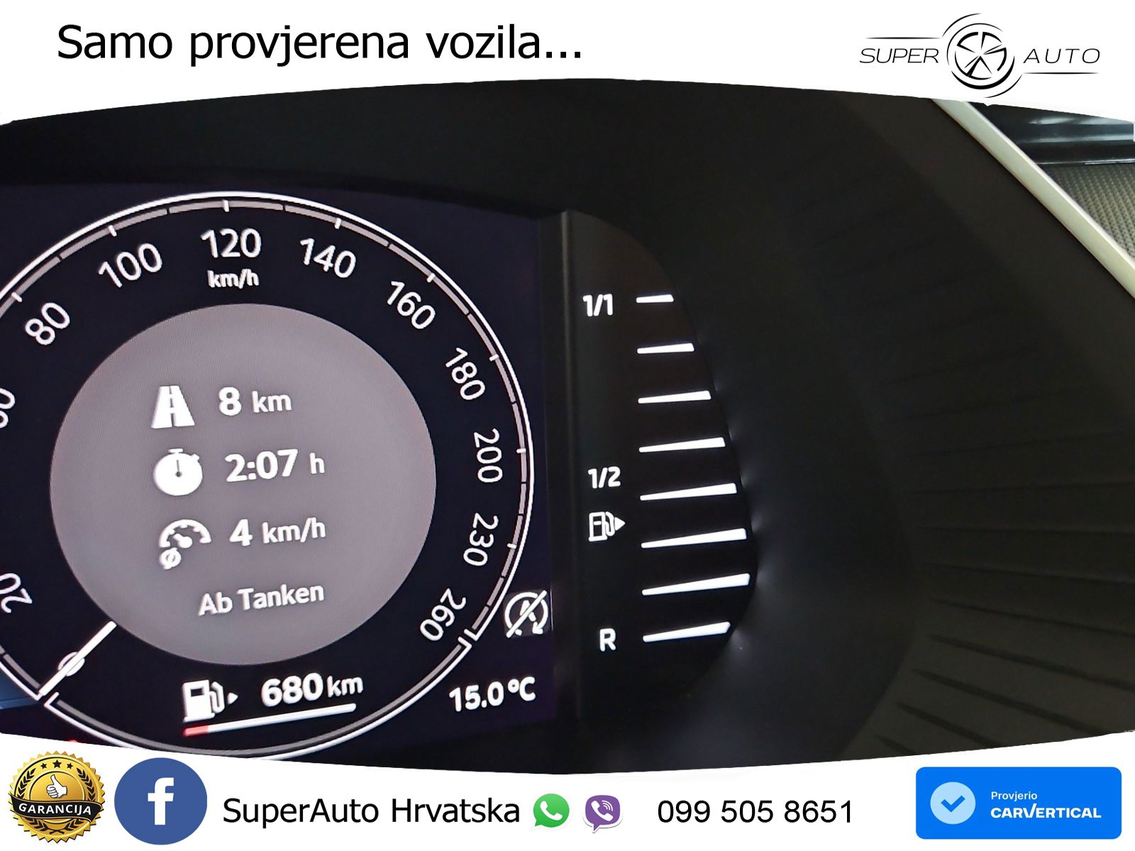 Škoda Octavia Combi 2.0 TDI (150 KS) DSG Selection LED+GR SJED+ACC