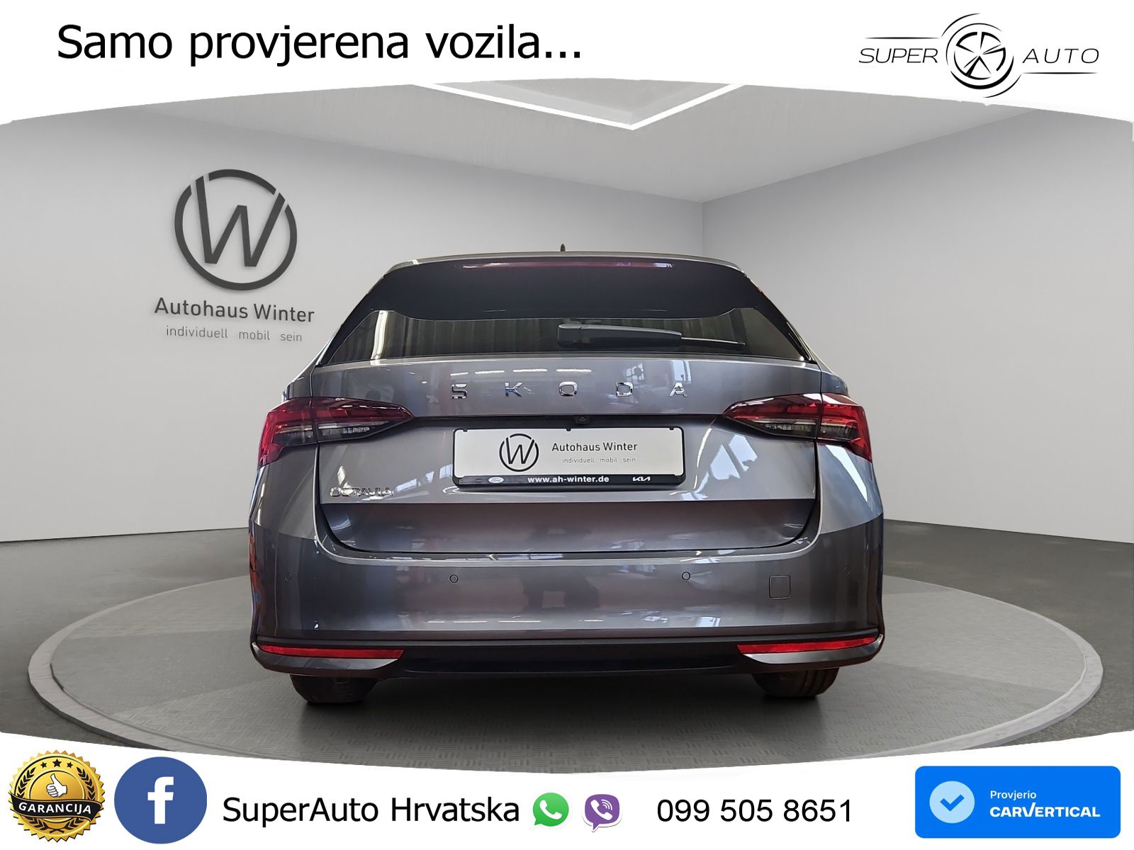 Škoda Octavia Combi 2.0 TDI (150 KS) DSG Selection LED+GR SJED+ACC