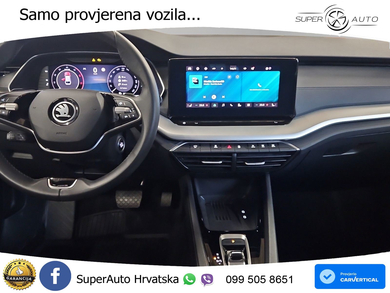 Škoda Octavia Combi 2.0 TDI (150 KS) DSG Selection LED+GR SJED+ACC