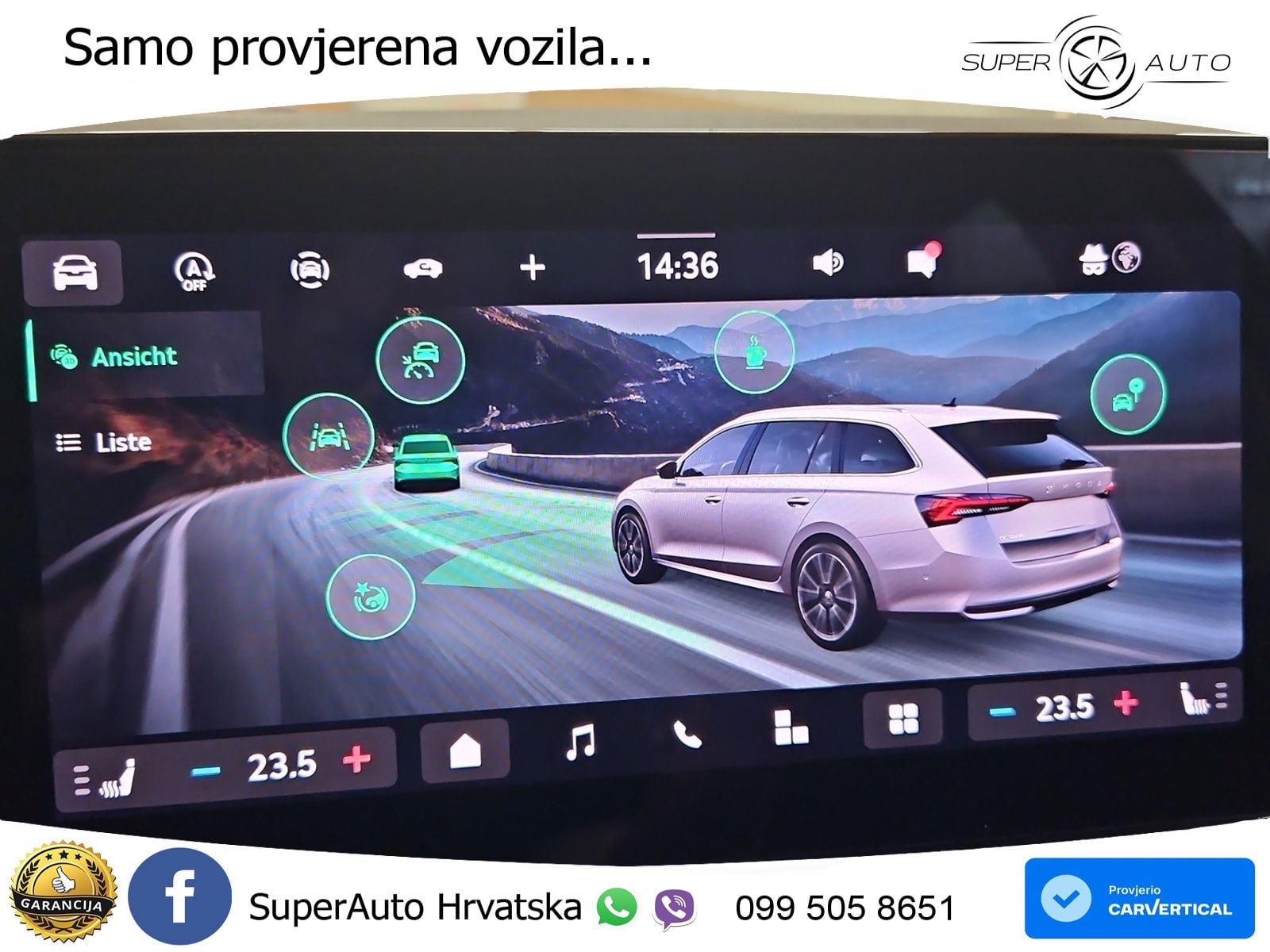 Škoda Octavia Combi 2.0 TDI (150 KS) DSG Selection LED+GR SJED+ACC