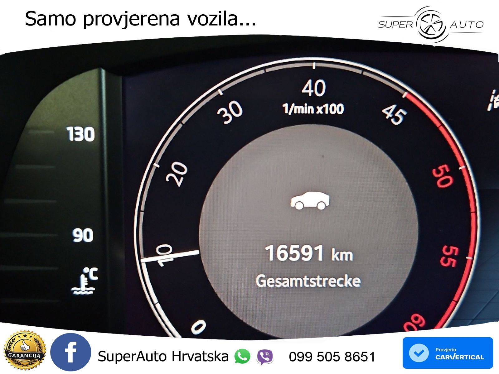Škoda Octavia Combi 2.0 TDI (150 KS) DSG Selection LED+GR SJED+ACC