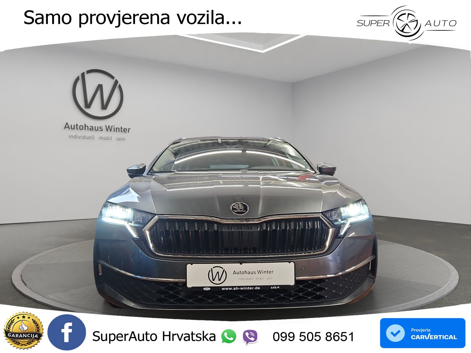 Škoda Octavia Combi 2.0 TDI (150 KS) DSG Selection LED+GR SJED+ACC