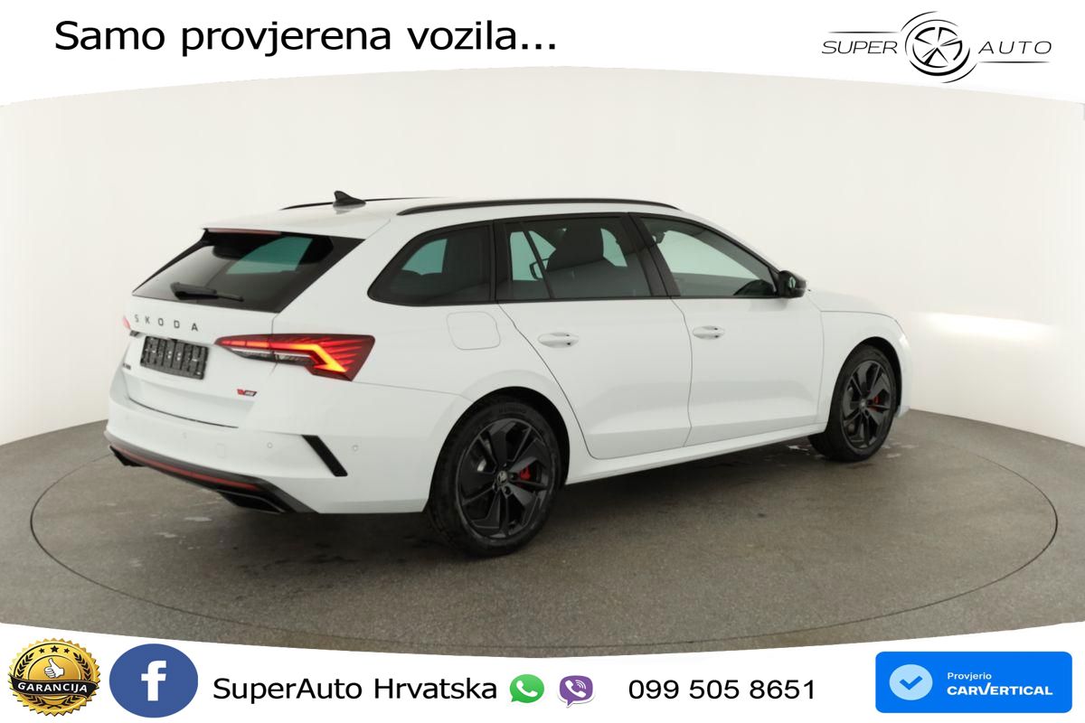 Škoda Octavia Combi RS 2.0 TSI (265 KS) DSG LED+GR SJED+ACC