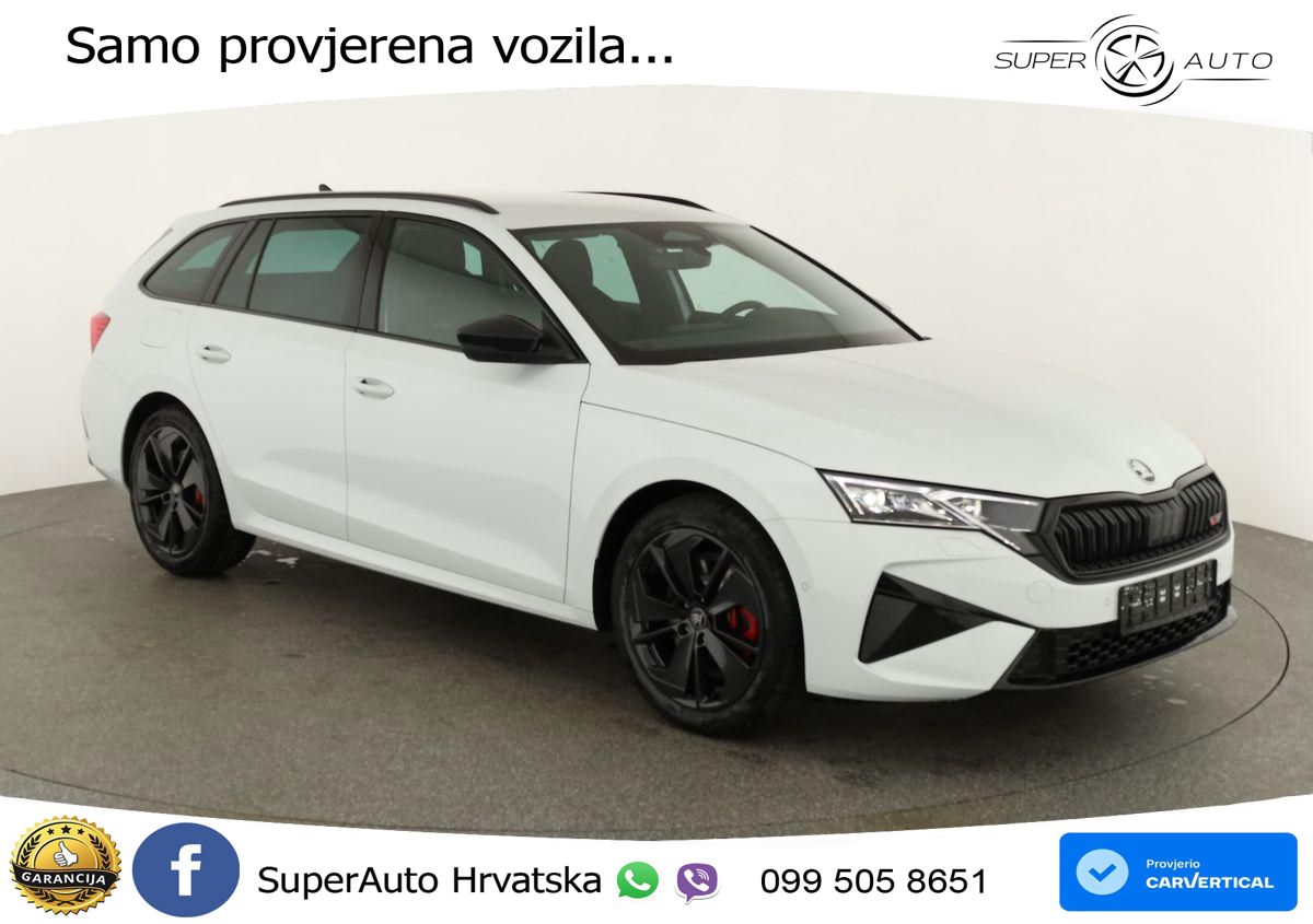 Škoda Octavia Combi RS 2.0 TSI (265 KS) DSG LED+GR SJED+ACC