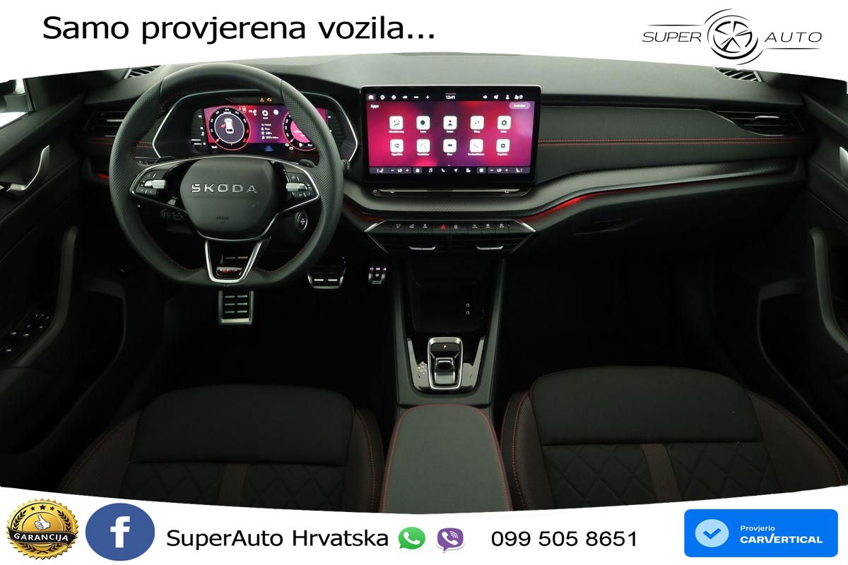 Škoda Octavia Combi RS 2.0 TSI (265 KS) DSG LED+GR SJED+ACC