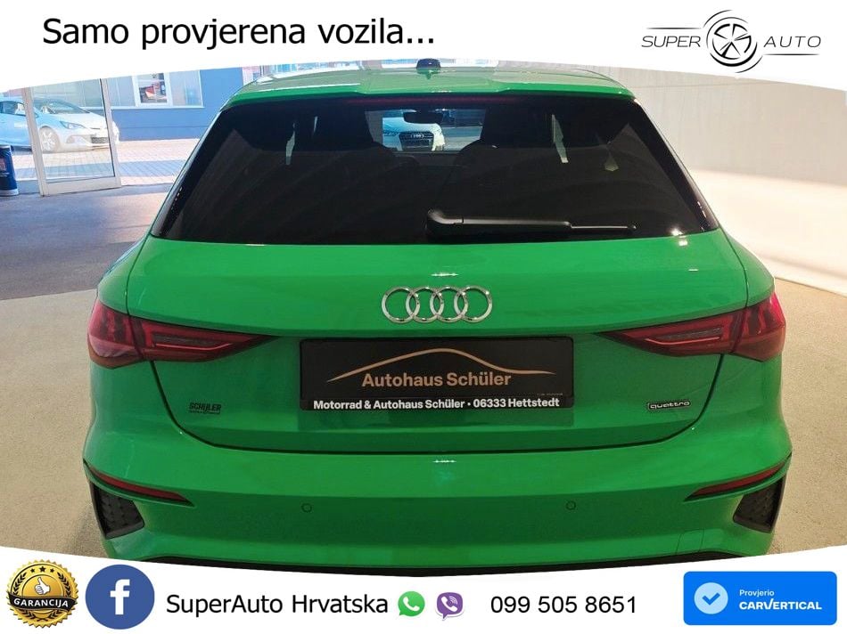 Audi A3 40 TDI (200 KS) quattro S tronic S line