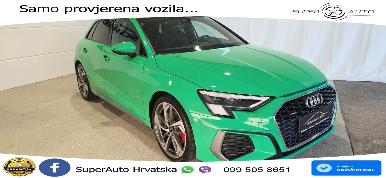 Audi A3 40 TDI (200 KS) quattro S tronic S line