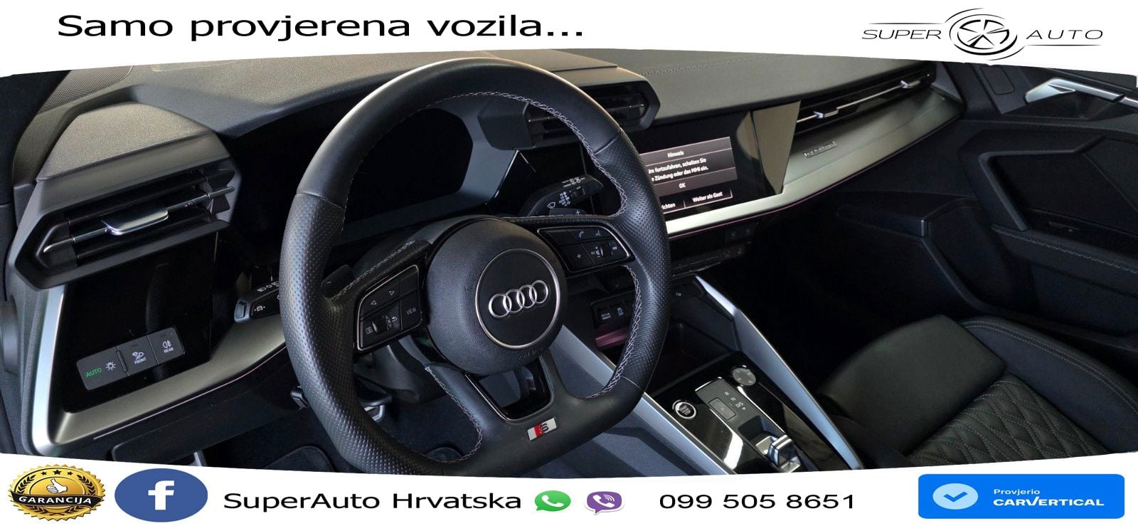 Audi A3 40 TDI (200 KS) quattro S tronic S line