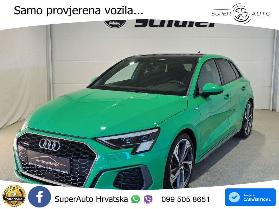 Audi A3 40 TDI (200 KS) quattro S tronic S line