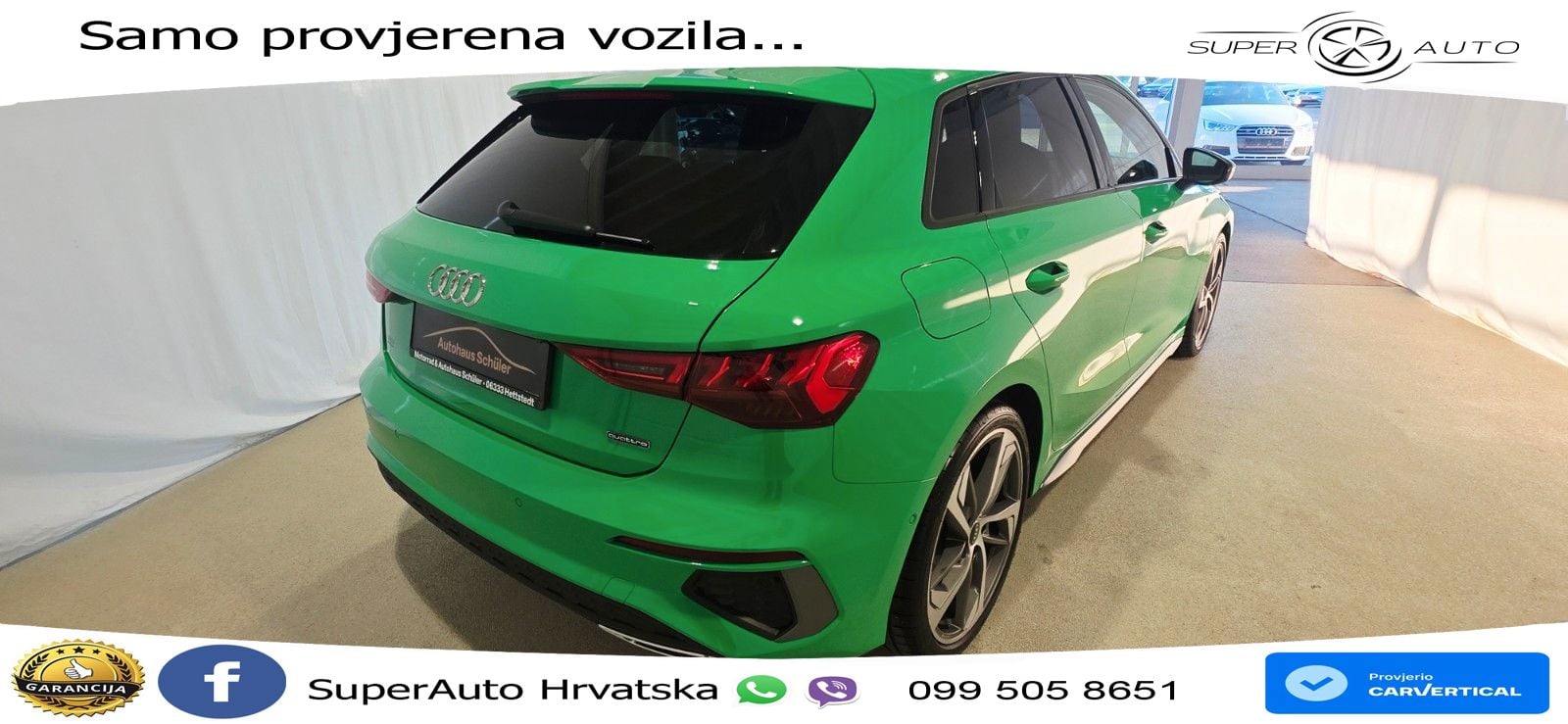 Audi A3 40 TDI (200 KS) quattro S tronic S line