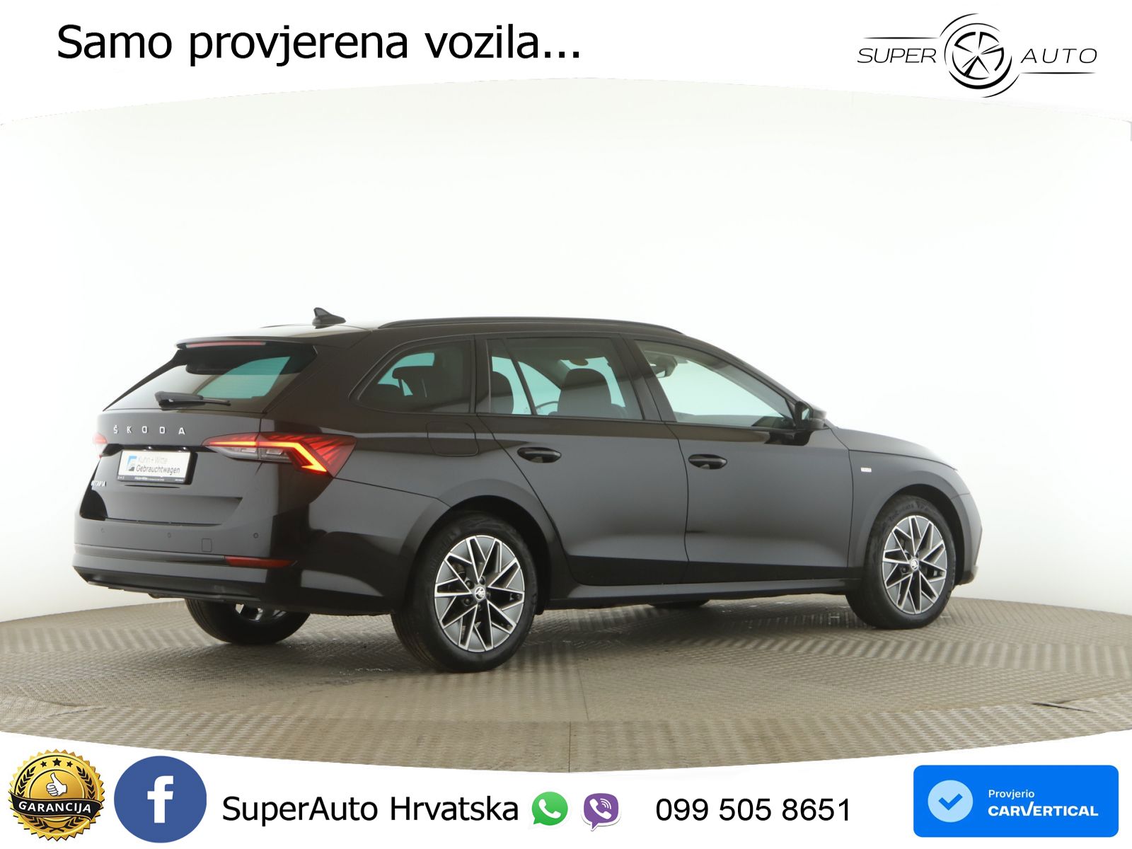 Škoda Octavia Combi 2.0 TDI (150 KS) DSG LED+GR SJED+ACC