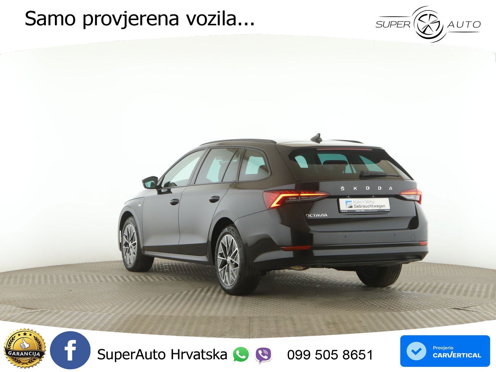 Škoda Octavia Combi 2.0 TDI (150 KS) DSG LED+GR SJED+ACC