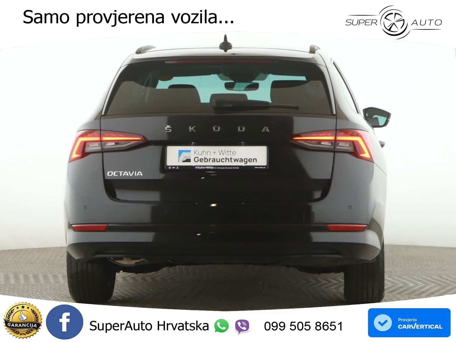 Škoda Octavia Combi 2.0 TDI (150 KS) DSG LED+GR SJED+ACC