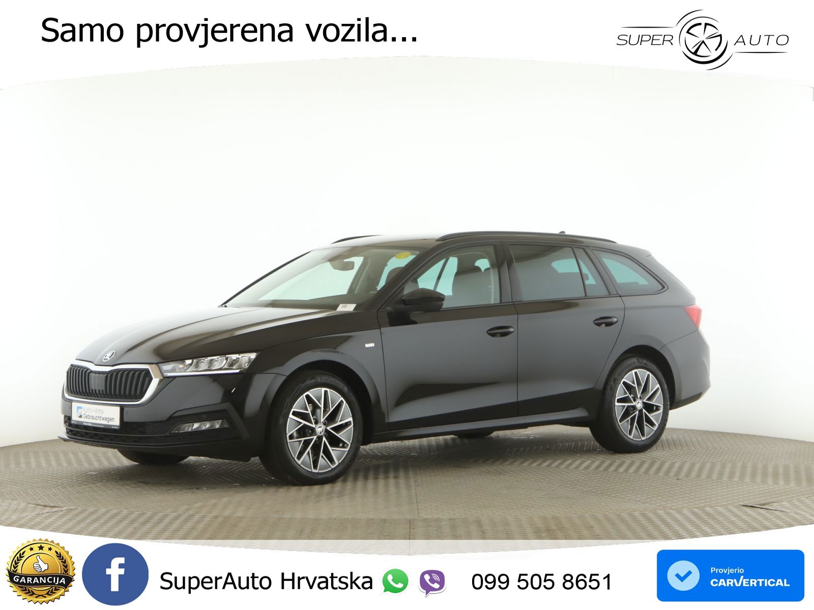 Škoda Octavia Combi 2.0 TDI (150 KS) DSG LED+GR SJED+ACC