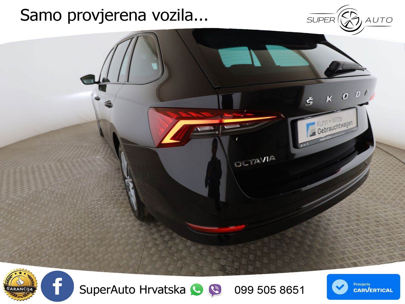 Škoda Octavia Combi 2.0 TDI (150 KS) DSG LED+GR SJED+ACC