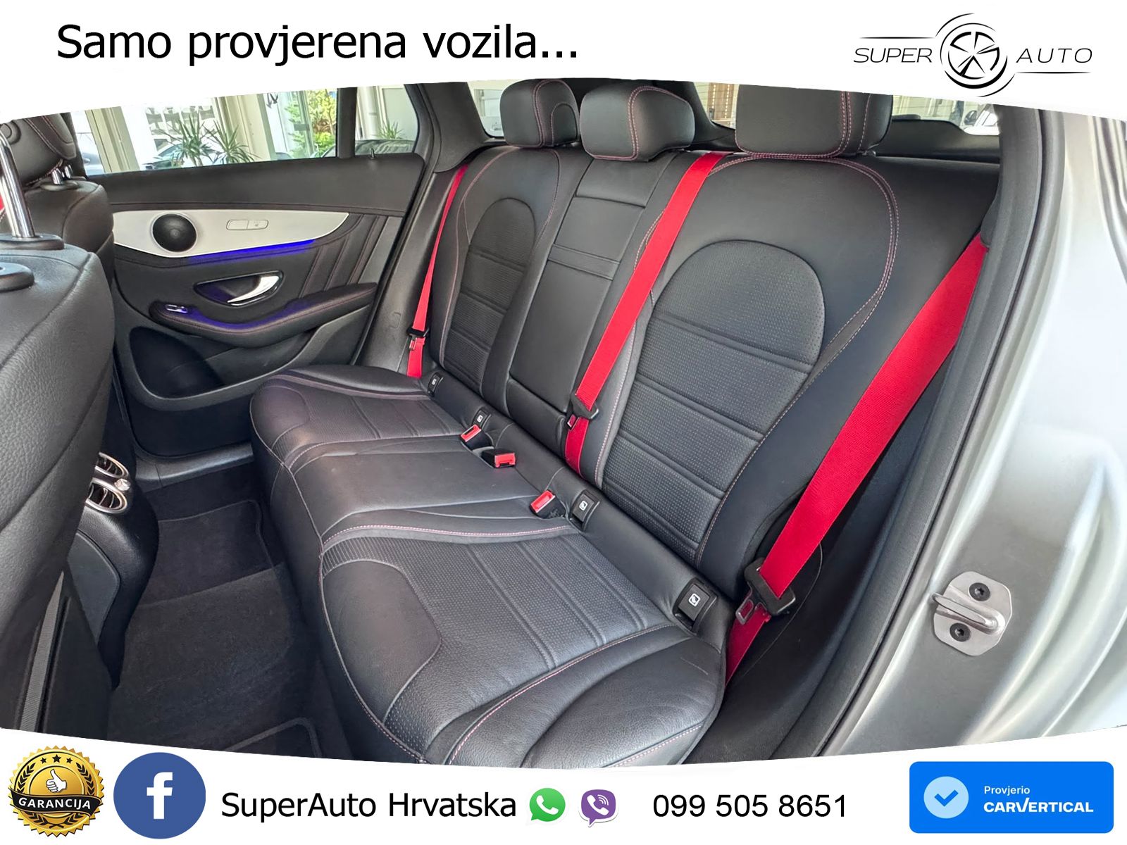 Mercedes AMG GLC 43 V6 (390 KS) 4MATIC TCT ZRAČNI+ACC+GR SJED+360+PANO