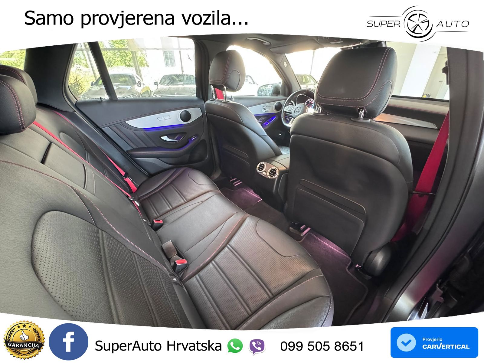 Mercedes AMG GLC 43 V6 (390 KS) 4MATIC TCT ZRAČNI+ACC+GR SJED+360+PANO