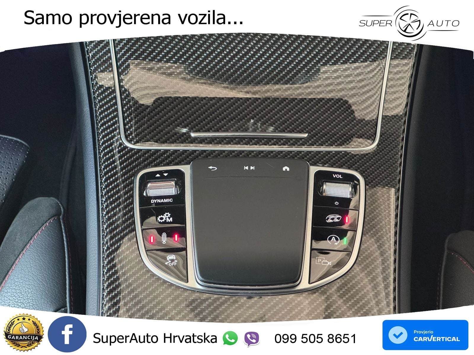 Mercedes AMG GLC 43 V6 (390 KS) 4MATIC TCT ZRAČNI+ACC+GR SJED+360+PANO
