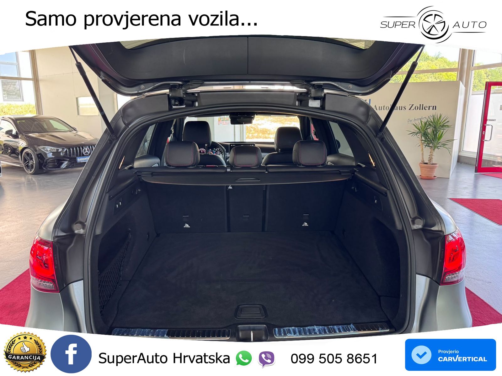 Mercedes AMG GLC 43 V6 (390 KS) 4MATIC TCT ZRAČNI+ACC+GR SJED+360+PANO