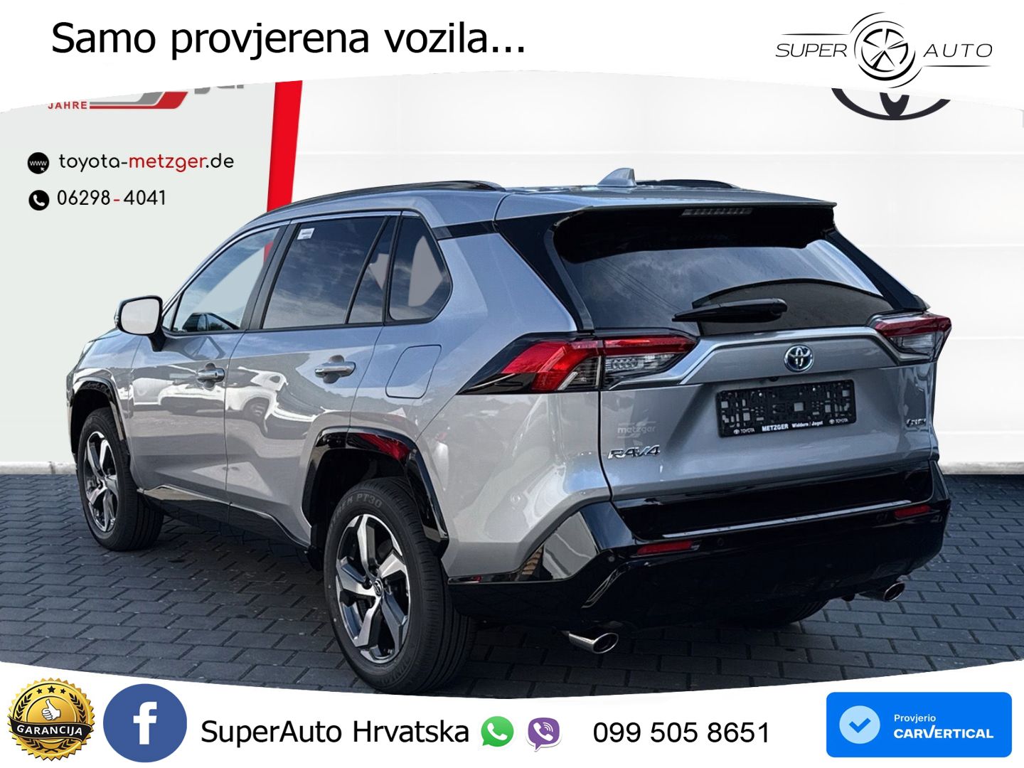 Toyota RAV4 2.5 (306 KS) Hybrid AWD-i eCVT LED+GR SJED+ACC