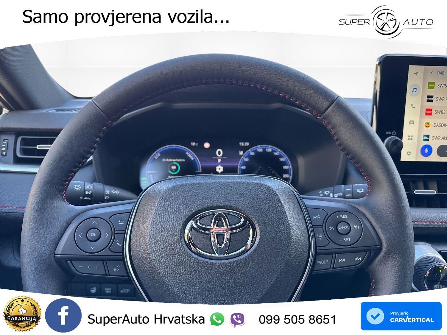 Toyota RAV4 2.5 (306 KS) Hybrid AWD-i eCVT LED+GR SJED+ACC
