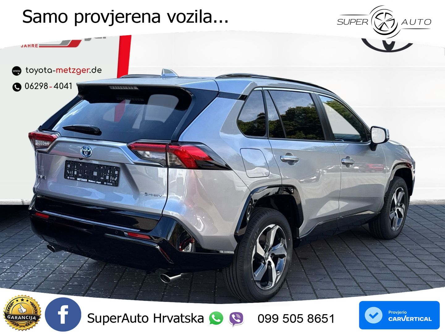 Toyota RAV4 2.5 (306 KS) Hybrid AWD-i eCVT LED+GR SJED+ACC