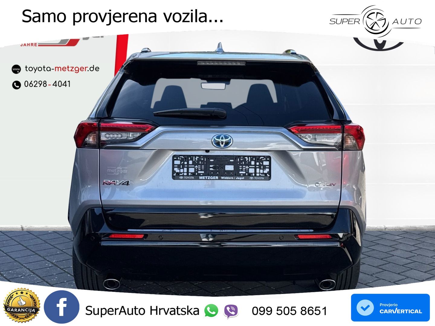 Toyota RAV4 2.5 (306 KS) Hybrid AWD-i eCVT LED+GR SJED+ACC