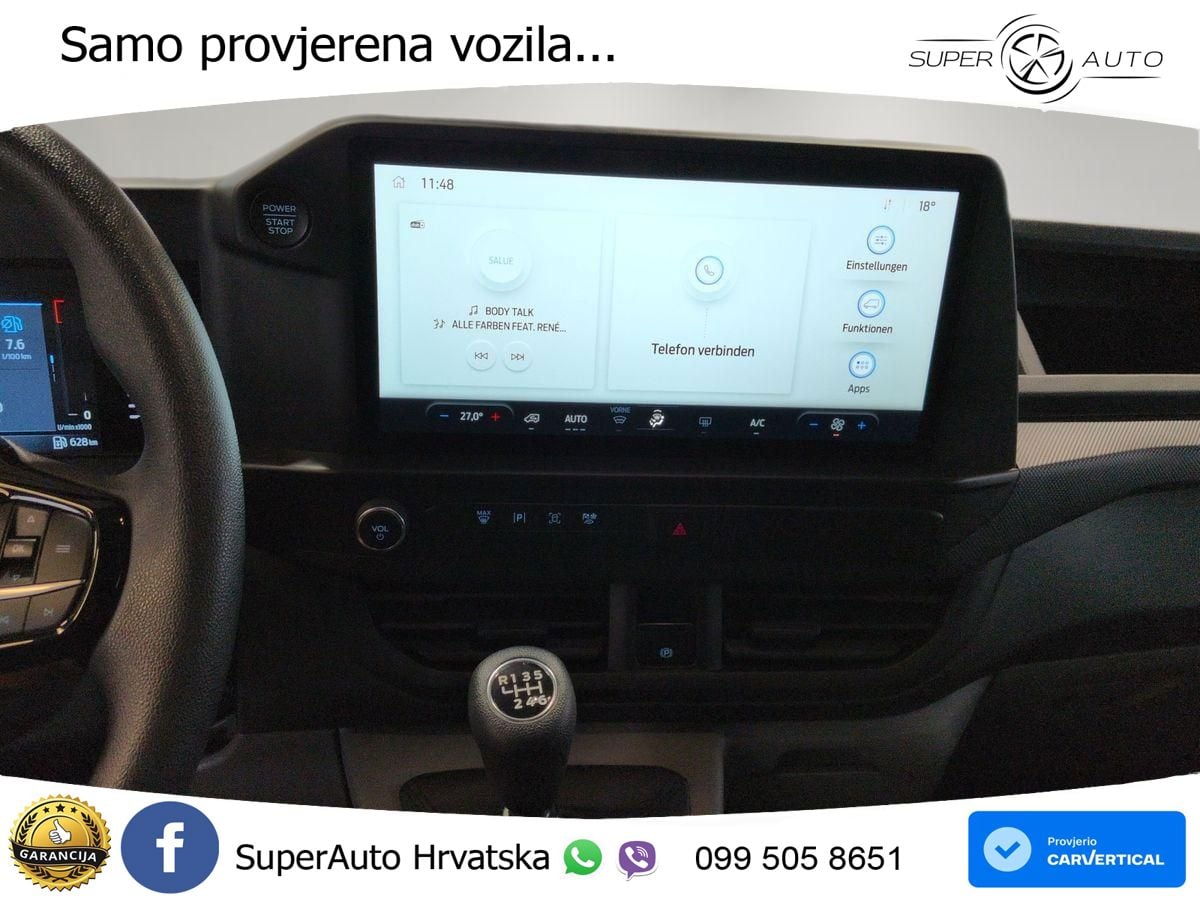 Ford Transit Custom Trend 2.0L / Technologie-Paket 2 136 KS