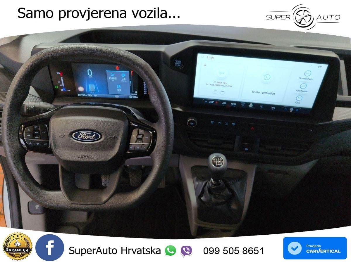 Ford Transit Custom Trend 2.0L / Technologie-Paket 2 136 KS