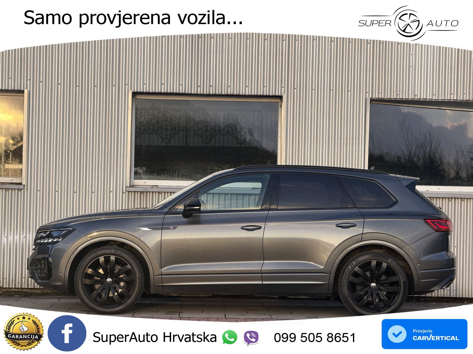 Volkswagen Touareg 3.0 V6 TDI (286 KS) 4MOTION Tiptronic R-Line ZRAČNI+ACC+4xGR SJED+KAM