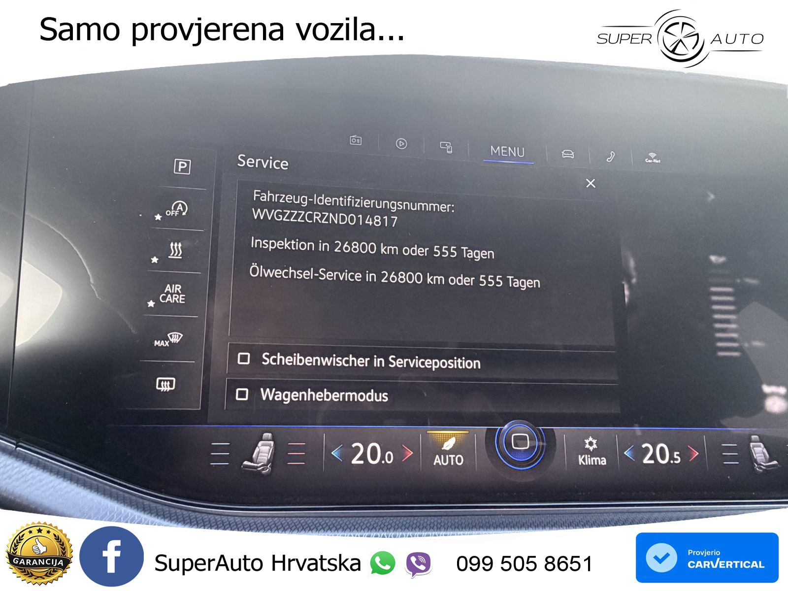 Volkswagen Touareg 3.0 V6 TDI (286 KS) 4MOTION Tiptronic R-Line ZRAČNI+ACC+4xGR SJED+KAM