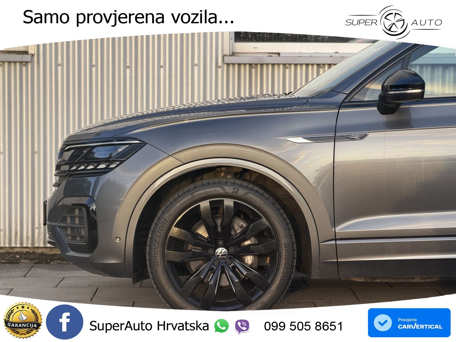 Volkswagen Touareg 3.0 V6 TDI (286 KS) 4MOTION Tiptronic R-Line ZRAČNI+ACC+4xGR SJED+KAM