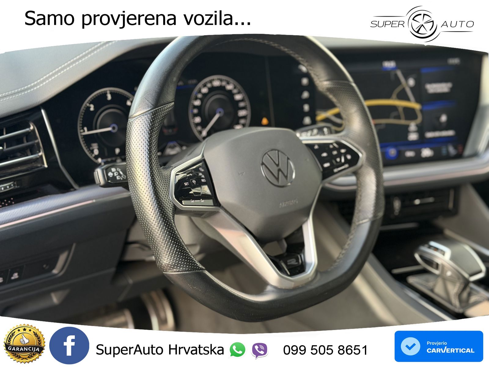 Volkswagen Touareg 3.0 V6 TDI (286 KS) 4MOTION Tiptronic R-Line ZRAČNI+ACC+4xGR SJED+KAM