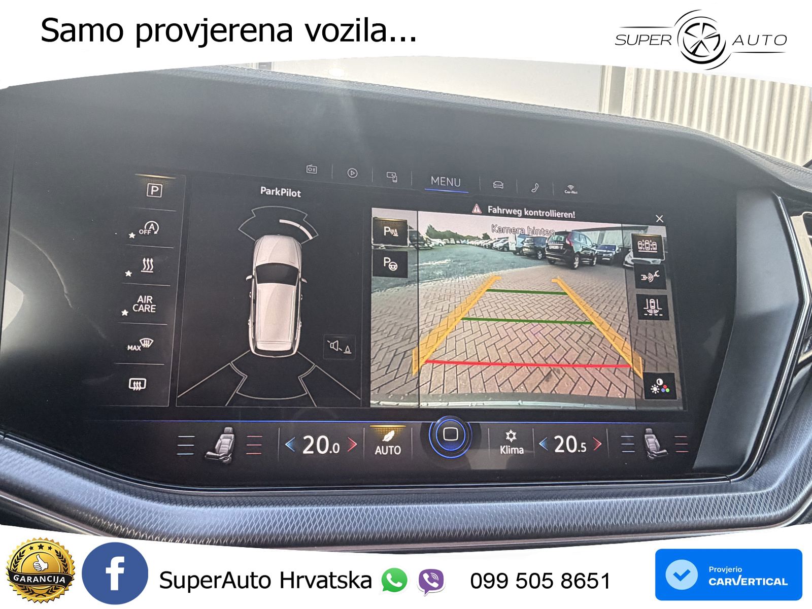 Volkswagen Touareg 3.0 V6 TDI (286 KS) 4MOTION Tiptronic R-Line ZRAČNI+ACC+4xGR SJED+KAM