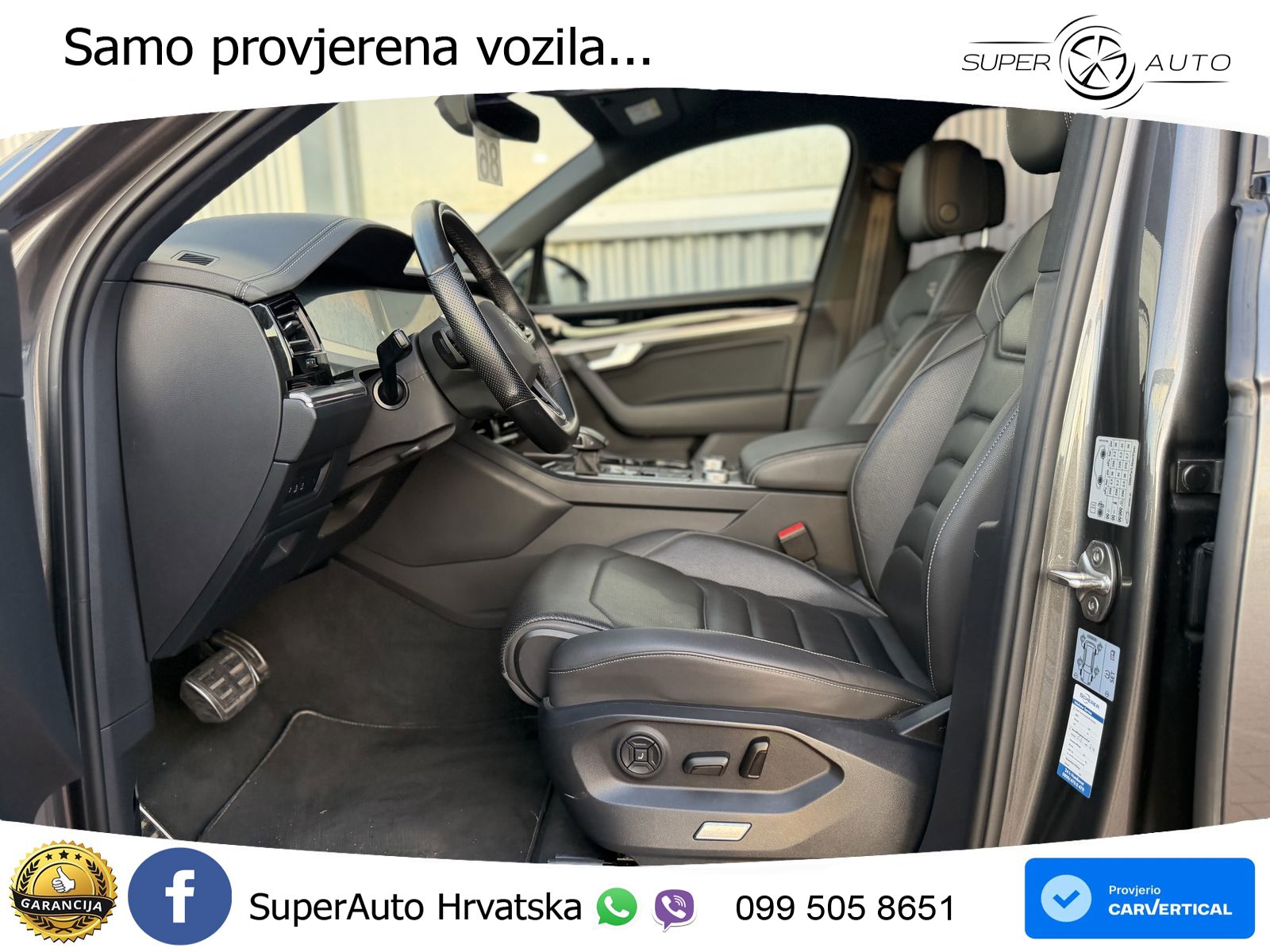 Volkswagen Touareg 3.0 V6 TDI (286 KS) 4MOTION Tiptronic R-Line ZRAČNI+ACC+4xGR SJED+KAM