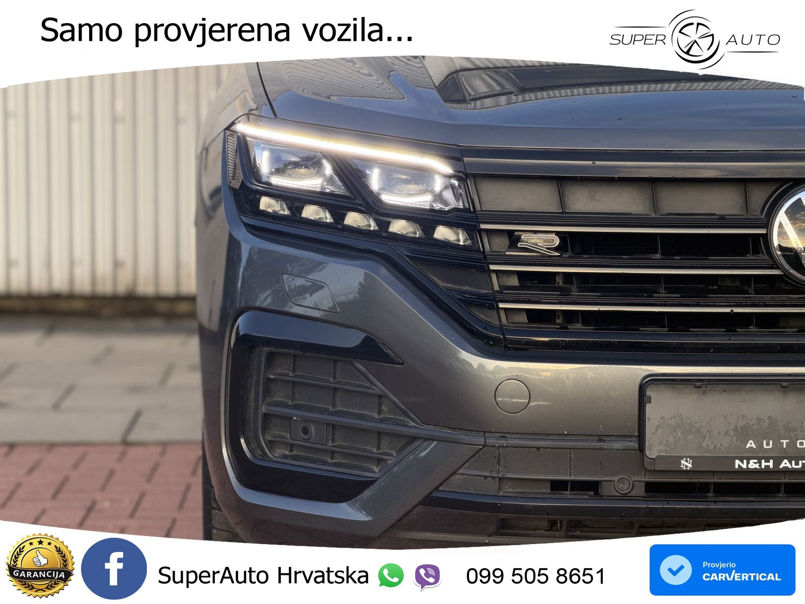 Volkswagen Touareg 3.0 V6 TDI (286 KS) 4MOTION Tiptronic R-Line ZRAČNI+ACC+4xGR SJED+KAM