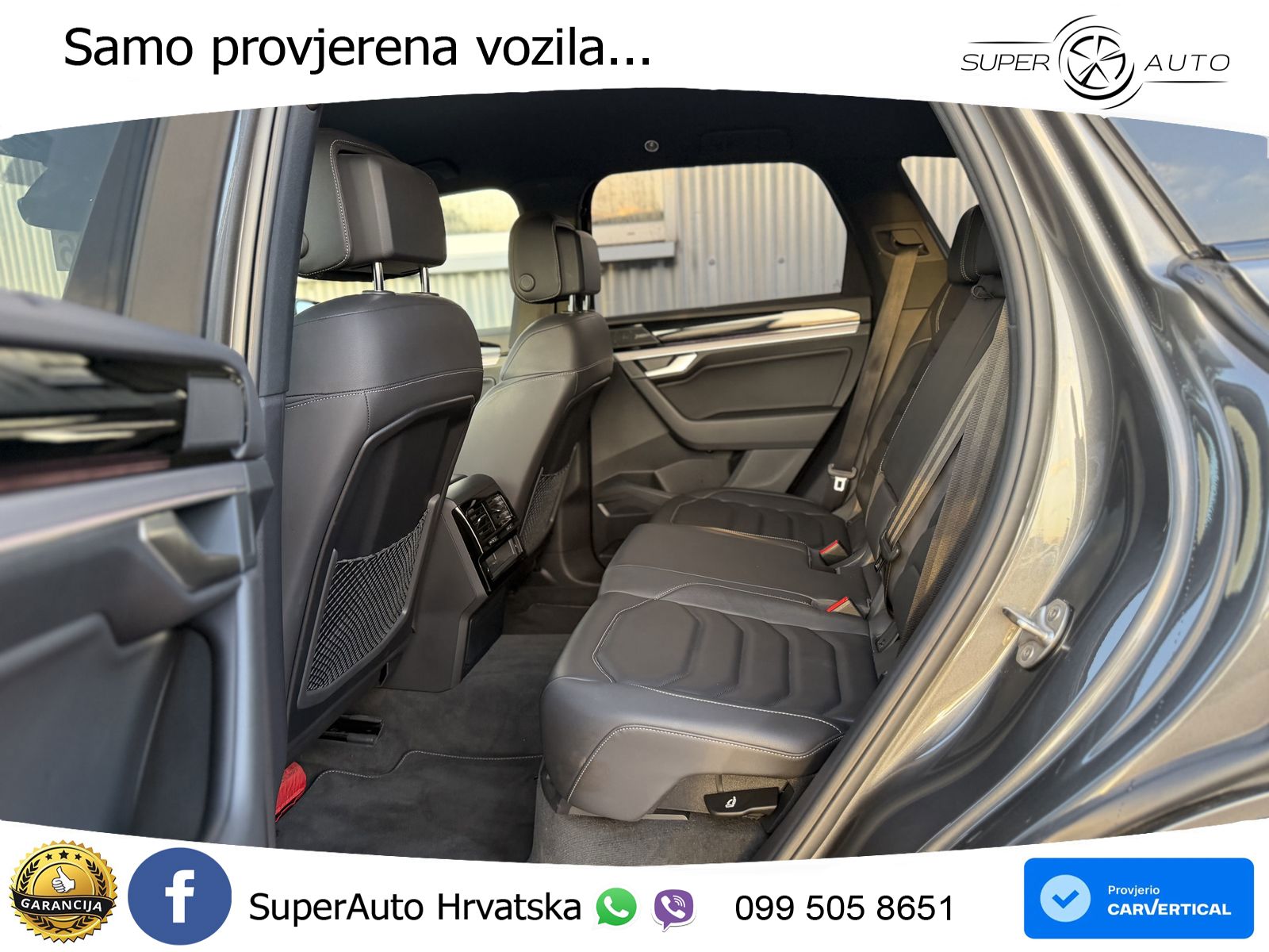 Volkswagen Touareg 3.0 V6 TDI (286 KS) 4MOTION Tiptronic R-Line ZRAČNI+ACC+4xGR SJED+KAM