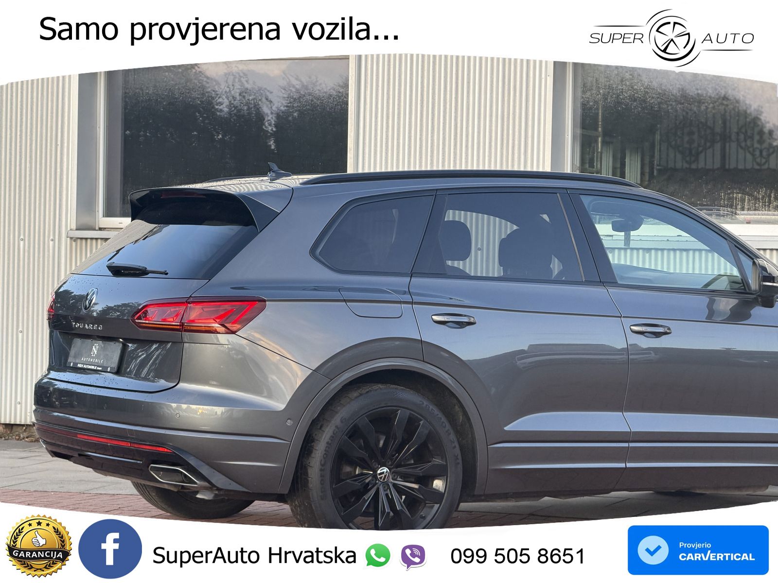 Volkswagen Touareg 3.0 V6 TDI (286 KS) 4MOTION Tiptronic R-Line ZRAČNI+ACC+4xGR SJED+KAM