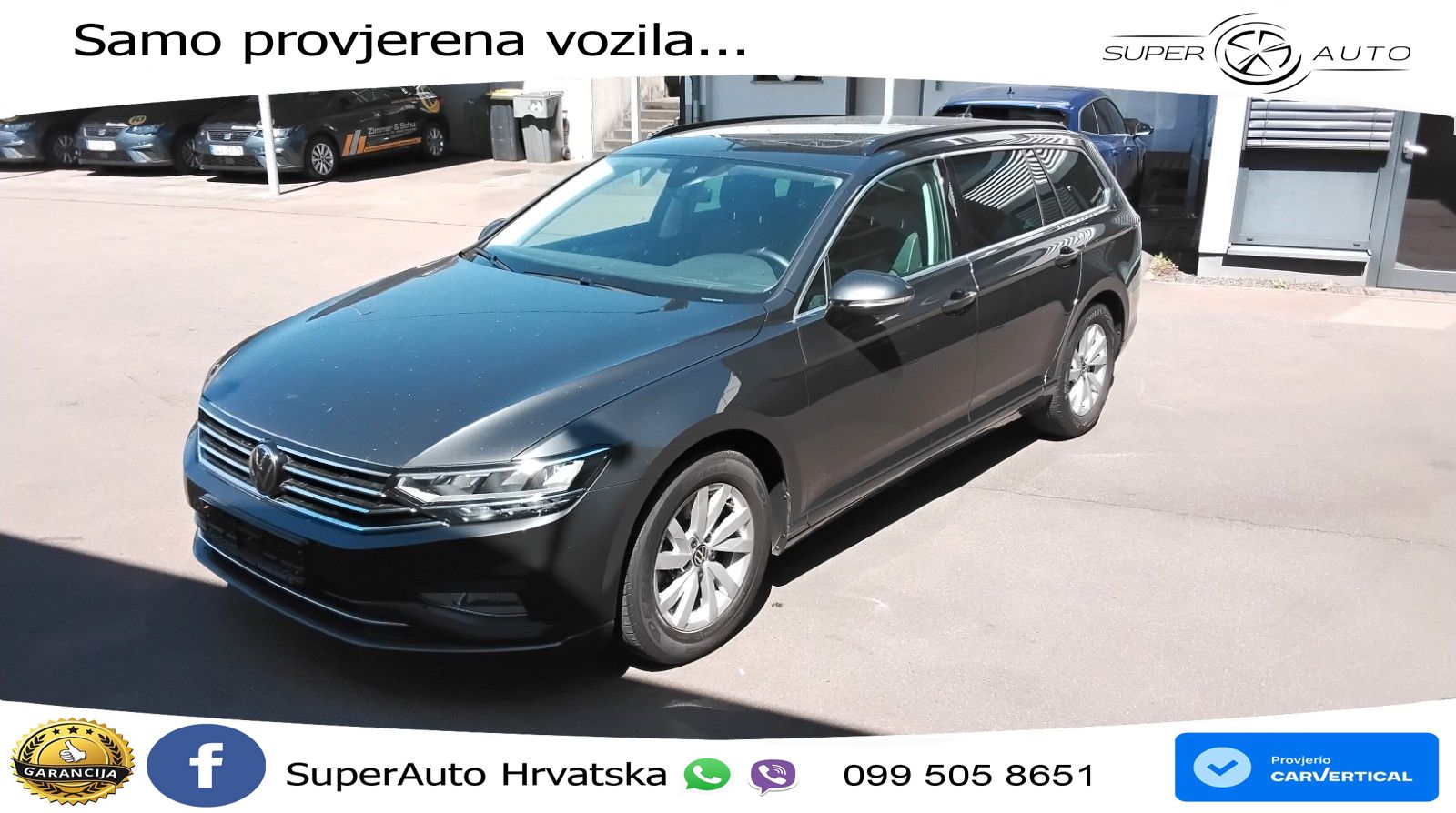Volkswagen Passat Variant 2.0 TDI (150 KS) DSG Business LED+GR SJED+ACC