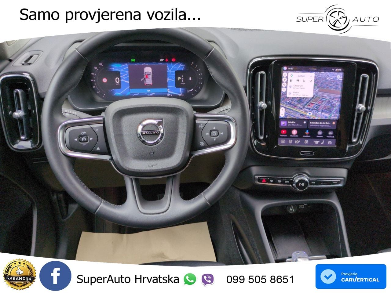 Volvo XC40 2.0 B3 163 KS Automatic LED+GR SJED+ACC