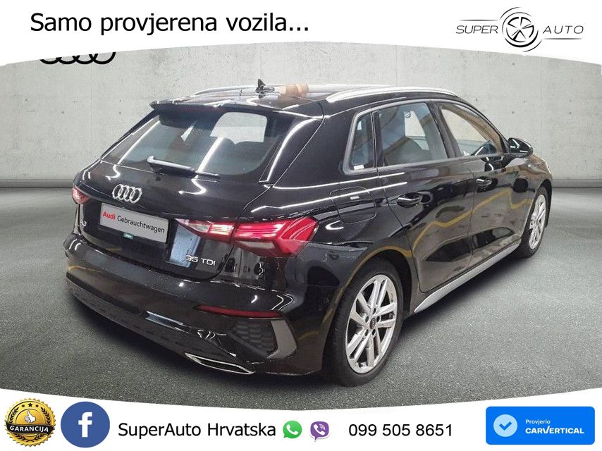 Audi A3 35 TDI (150 KS) S tronic S line