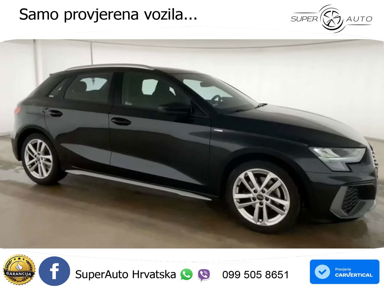 Audi A3 35 TDI (150 KS) S tronic S line