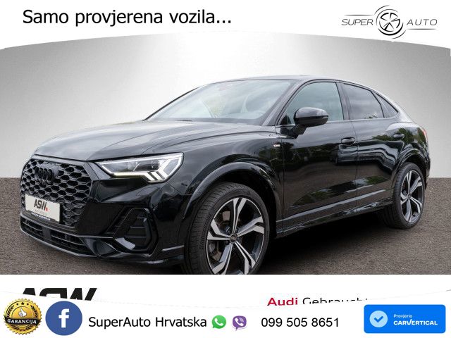 Audi Q3 Sportback 40 TFSI (190 KS) quattro S tronic S line LED+GR SJED+ACC