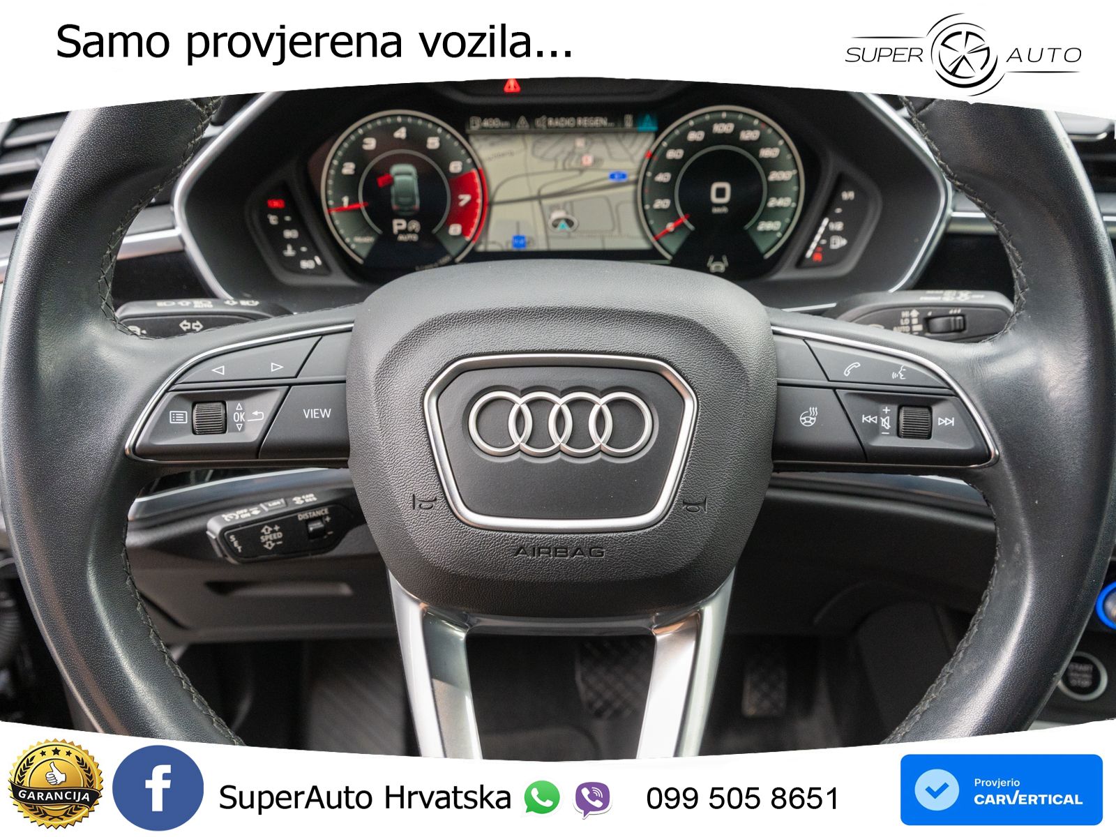 Audi Q3 Sportback 40 TFSI (190 KS) quattro S tronic S line LED+GR SJED+ACC