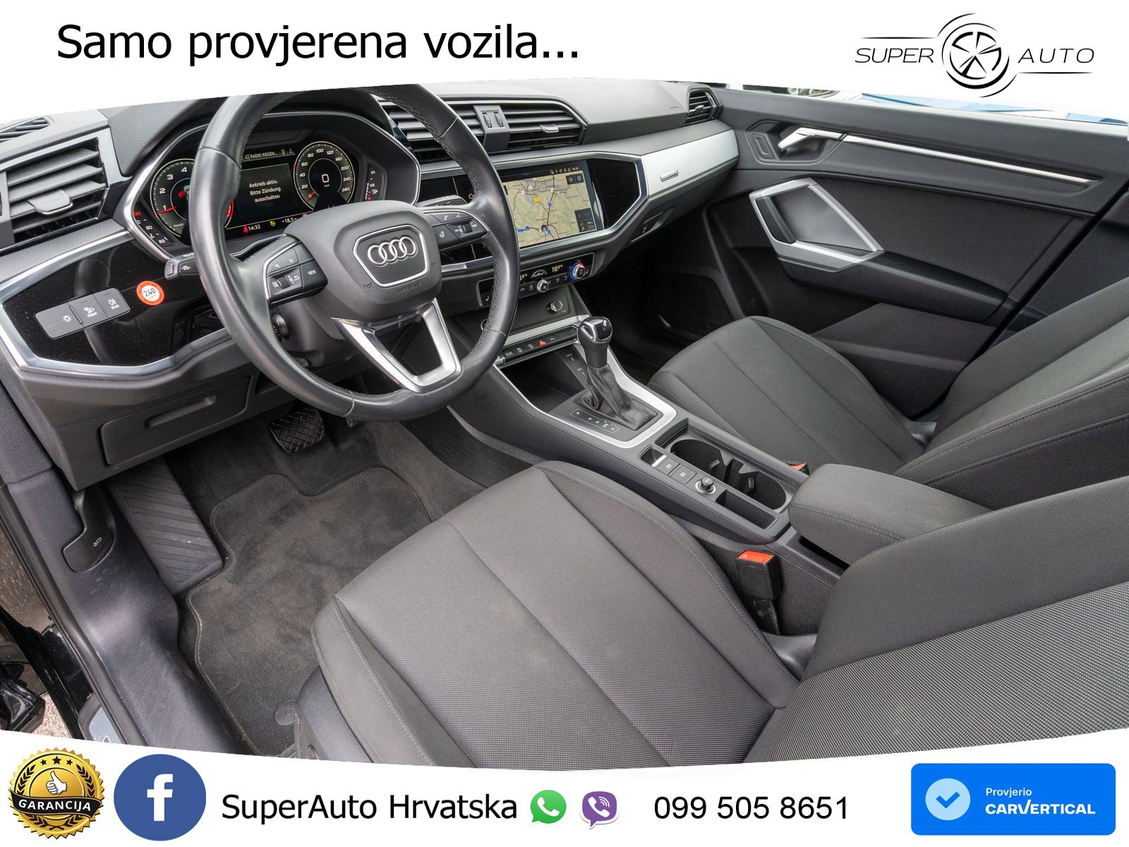 Audi Q3 Sportback 40 TFSI (190 KS) quattro S tronic S line LED+GR SJED+ACC