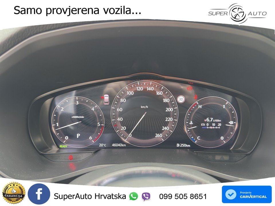Mazda CX-60 3.3 e-Skyactiv D (254 KS) AWD Automatic LED+GR SJED+ACC