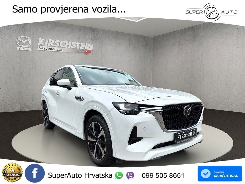 Mazda CX-60 3.3 e-Skyactiv D (254 KS) AWD Automatic LED+GR SJED+ACC