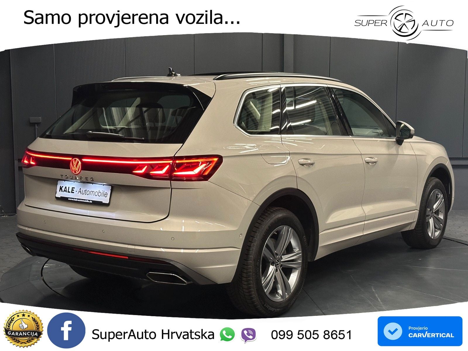 Volkswagen Touareg 3.0 V6 TDI (286 KS) 4MOTION Tiptronic MATRIX+GR SJED+KAM